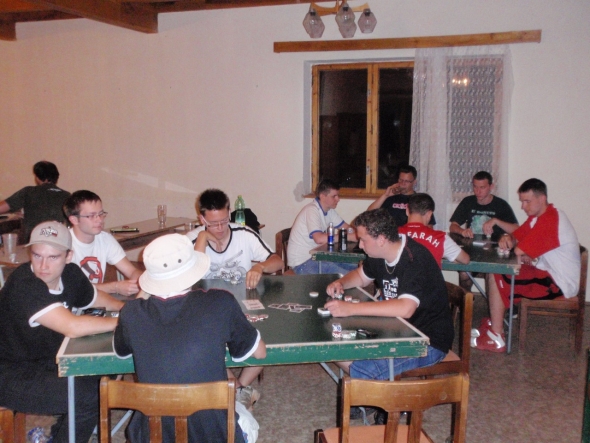 Živá hra na letním setkání Pokerarena.cz 2013